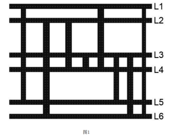 六層軟硬結(jié)合板中可設(shè)計(jì)盲孔、通孔的示意圖