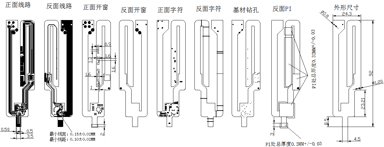 新零售終端NFC近距離無線通訊移動(dòng)支付組件化柔性線路板模塊